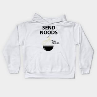 SEND NOODS TOP RAMEN COL Kids Hoodie